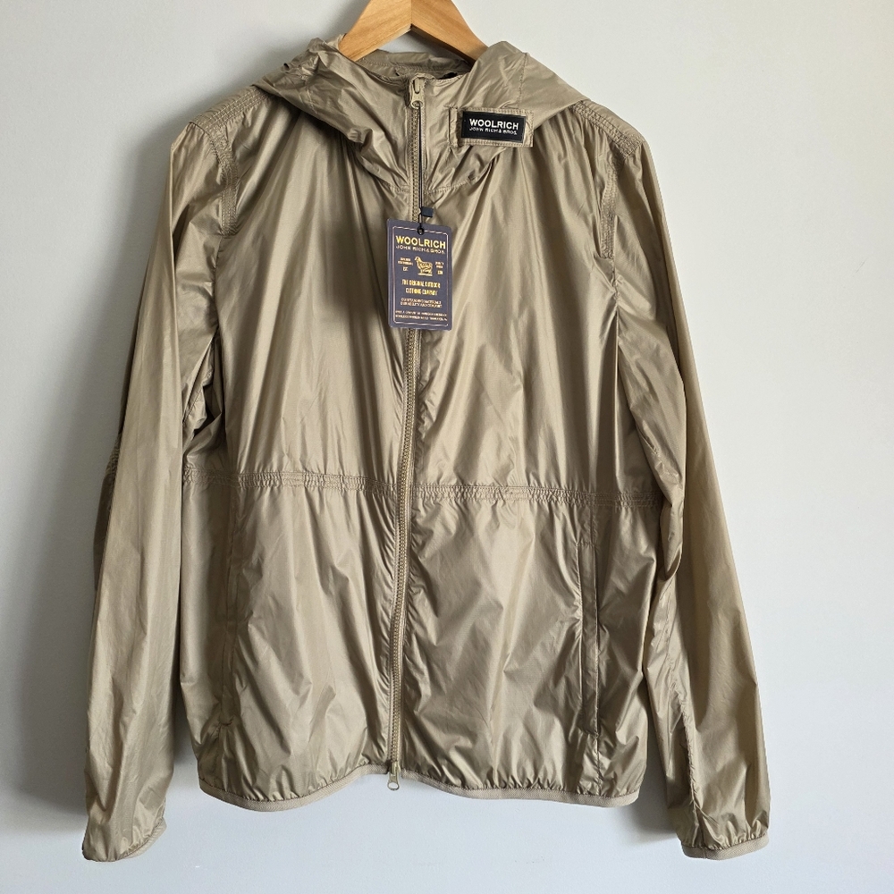 Woolrich  Windbreaker with Hood Men's Size S